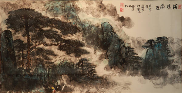 費慶瑞率安徽書畫名家赴皖南寫生 費慶瑞率安徽書畫名家赴皖南寫生